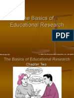 The Basics of Educational Research