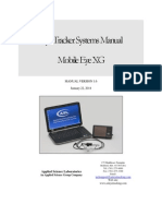 Eye Tracker Systems Manual Mobile Eye XG