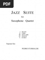 Free Sax Quartet Sheet Music