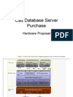 Cad Database Server Purchase: Hardware Proposal