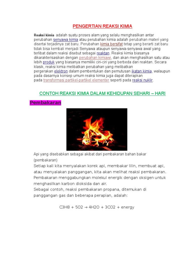 Contoh Reaksi Endoterm Dalam Kehidupan Sehari Hari – Berbagai Contoh