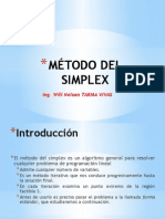 Método Del Simplex - 01