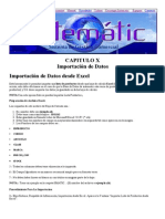 Manual de Sistematic - CAPITULO X - Importación de Datos