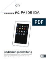 JAY-tech Tablet PC PA1051DA Manual De