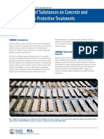 Effects of Substances on Concrete and Guide to Protective Treatments