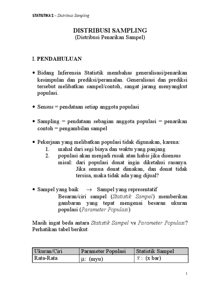 Contoh Generalisasi Personal - Contoh U