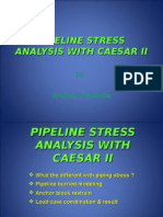 Pipeline Stress Analysis With Caesar II