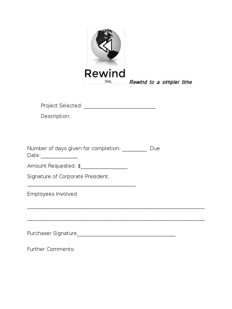 Project Submission Form Template | PDF | Career & Growth | Finance ...