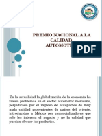 Premio Nacional a La Calidad