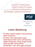 Tugas Akhir Pekerjaan Pondasi Rakit