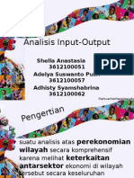 Analisis Input Output