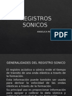 Registros Sonicos