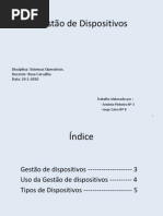 Gestão de Dispositivos