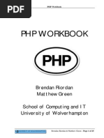 PHP Work Book