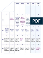 Jan Prod Schedule