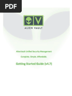 AlienVault Getting Started Guide v47