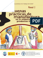 Manual de Buenas Practicas de manufactura en la elaboración de Productos Lacteos
