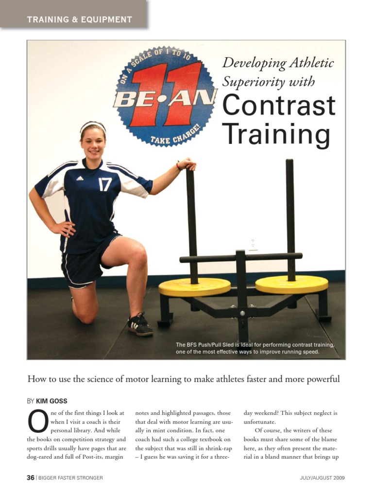Contrast Training: Developing Athletic Superiority With | Download Free ...