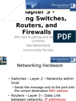 Chapter 5 - Auditing Switches, Routers, and Firewalls