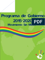 Programa de Gobierno 2015 - 2020