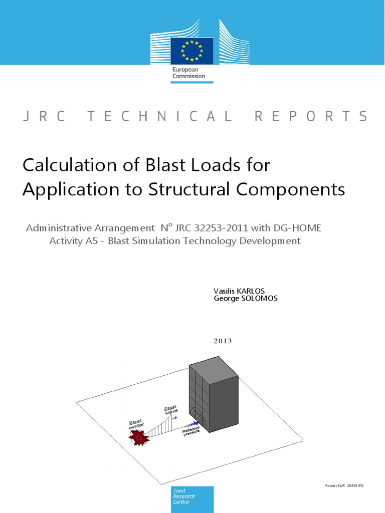 Blast Calculations PDF Explosive Material Explosion