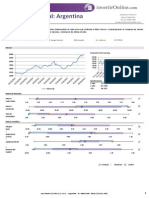 Reporte Sectorial Argentina