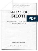 Siloti-Bach-Four Studies After The Cello Suites