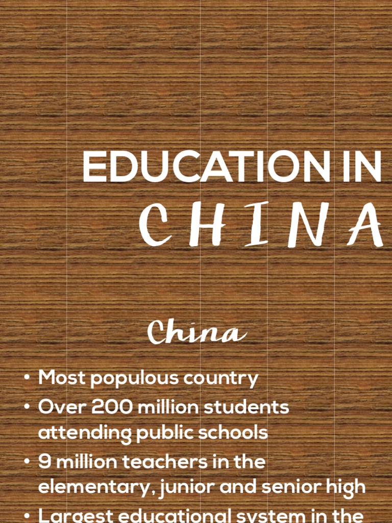 Overview of China's Education System | PDF | Social Science