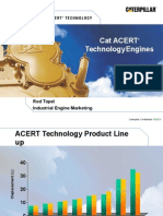 Cat Acert Technology Engines: Rod Topel Industrial Engine Marketing
