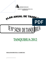 Plan- Reglamento 2012
