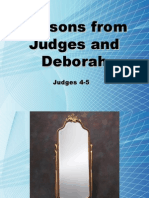 Lessons From Judges and Deborah