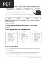 oreo cookie scaffolding