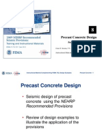 FEMA Precast Concrete Design Examples