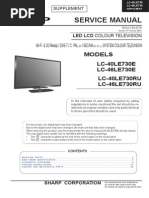 Sharp LC-40LE730E LC-46LE730E LC-40LE730RU LC-46LE730RU (SM) PDF