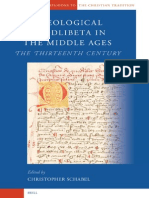 Theological Quodlibeta in The Middle Ages The Thirteenth Century