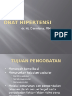 Obat Hipertensi: Dr. Hj. Darmiana, MM