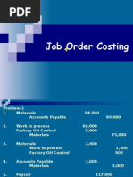 1611 Job Order Costing