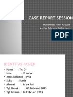 Case Report Session 1 Anestesi