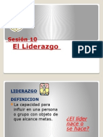 Sesion 10 - Liderazgo