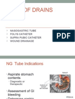 Care of Patient With Drains