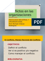 Sesion 09 - Conflictos en Las Organizaciones