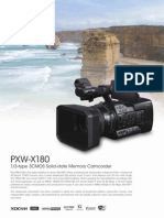 PXW X180 Brochure