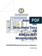 Assemblers and Development Tools for 8086 and 8051 Microprocessors Lab Manual