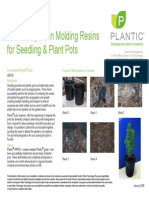 Plantic Injection Molding Resins For Seedling & Plant Pots: Case Study