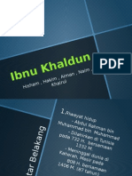PQS T5: Tokoh Ibnu-Khaldun