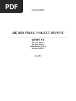  Final Project Report