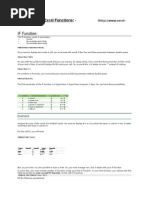 Excel Functions