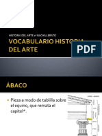 Vocabulario Historia Del Arte COMPLETO