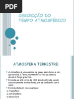 Descrição do Tempo Atmosférico 