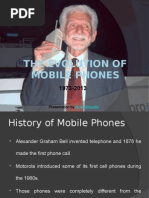 The Evolution of Mobile Phones | PDF | Mobile Phones | Smartphone